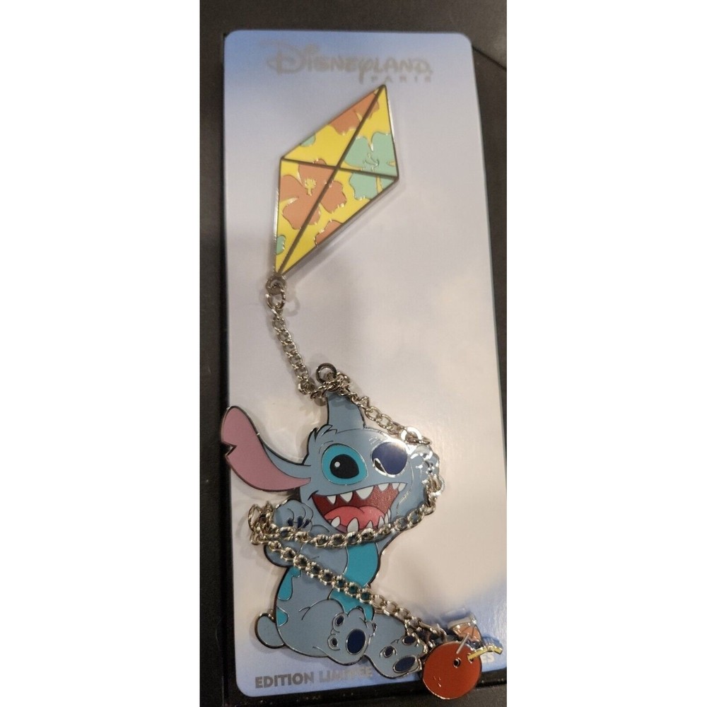 Stitch Disneyland Paris Limited Edition Kite Charm Pin‎